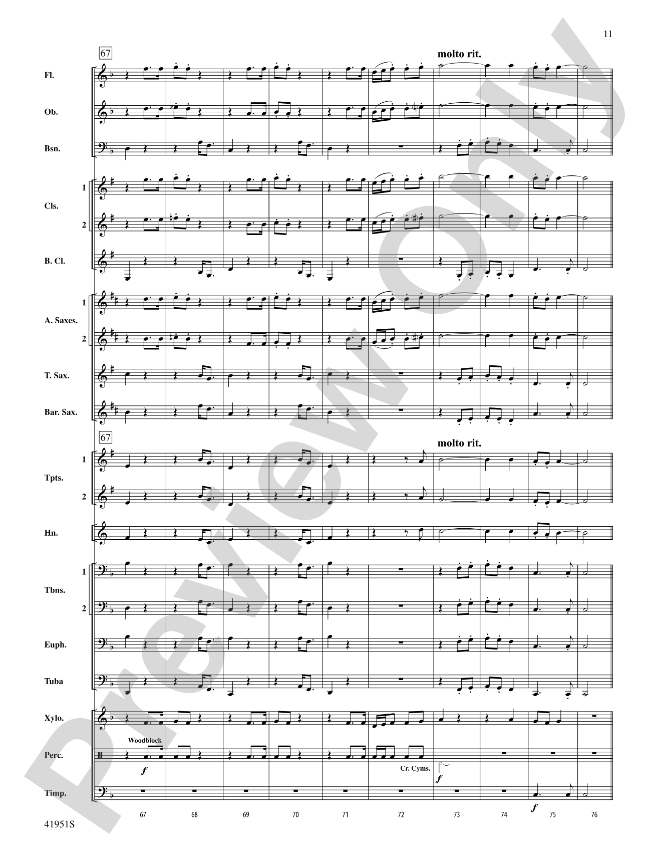 Hobo Train: Concert Band Conductor Score & Parts