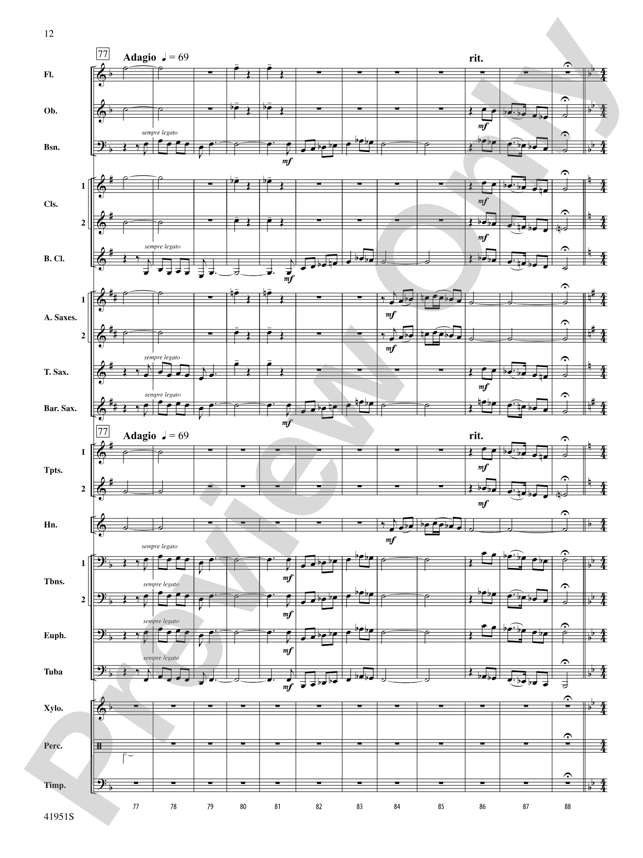 Hobo Train: Concert Band Conductor Score & Parts