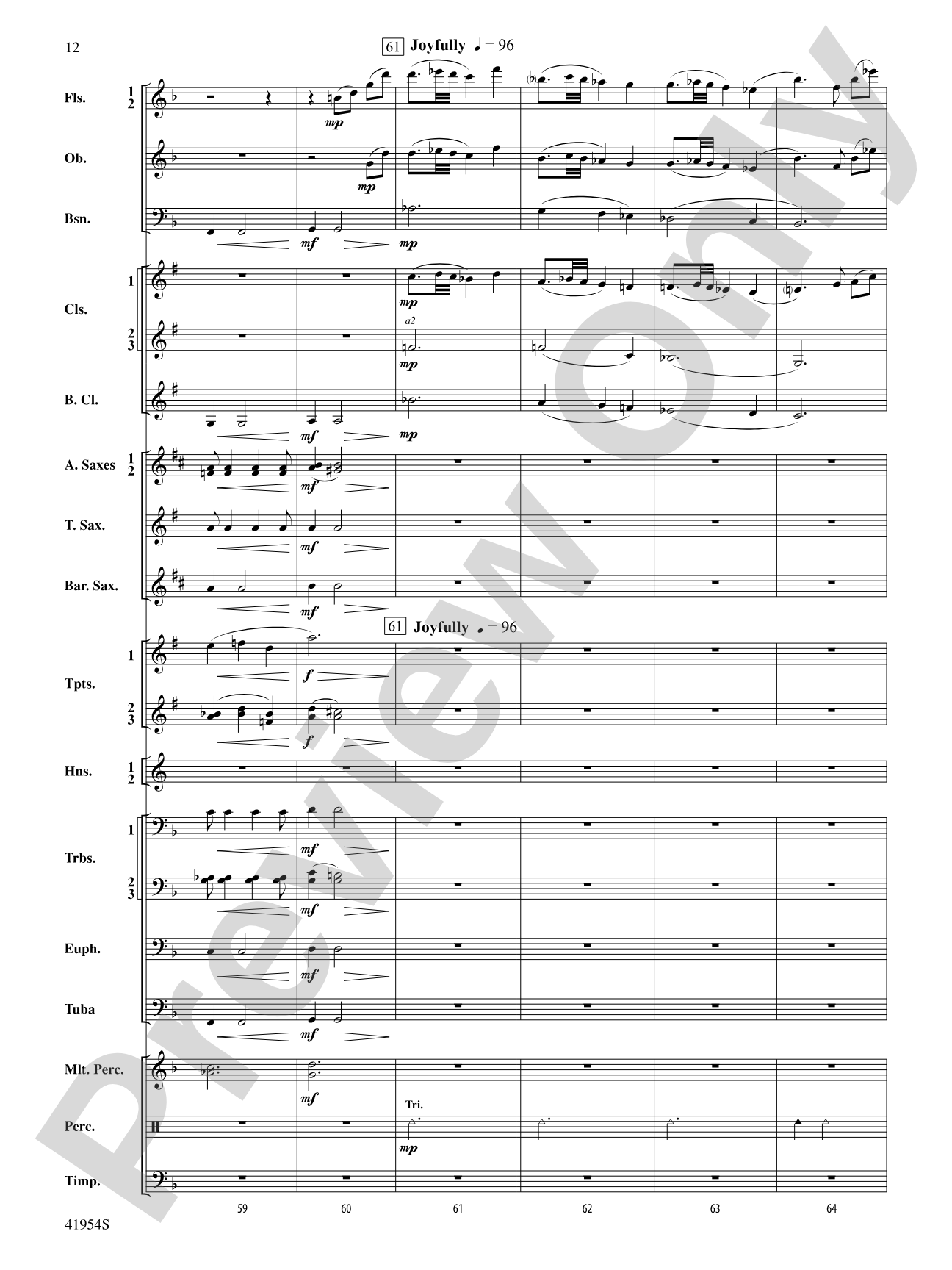 The Red Covered Bridge: Concert Band Conductor Score & Parts