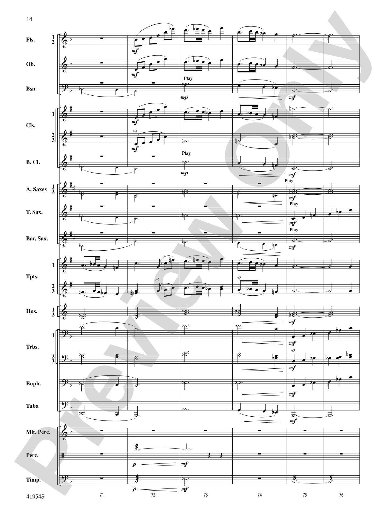 The Red Covered Bridge: Concert Band Conductor Score & Parts