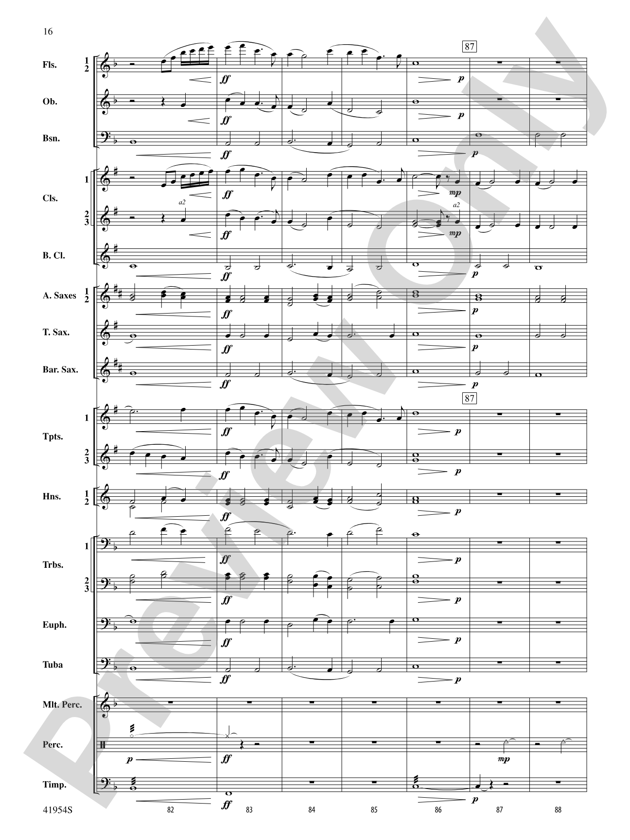 The Red Covered Bridge: Concert Band Conductor Score & Parts