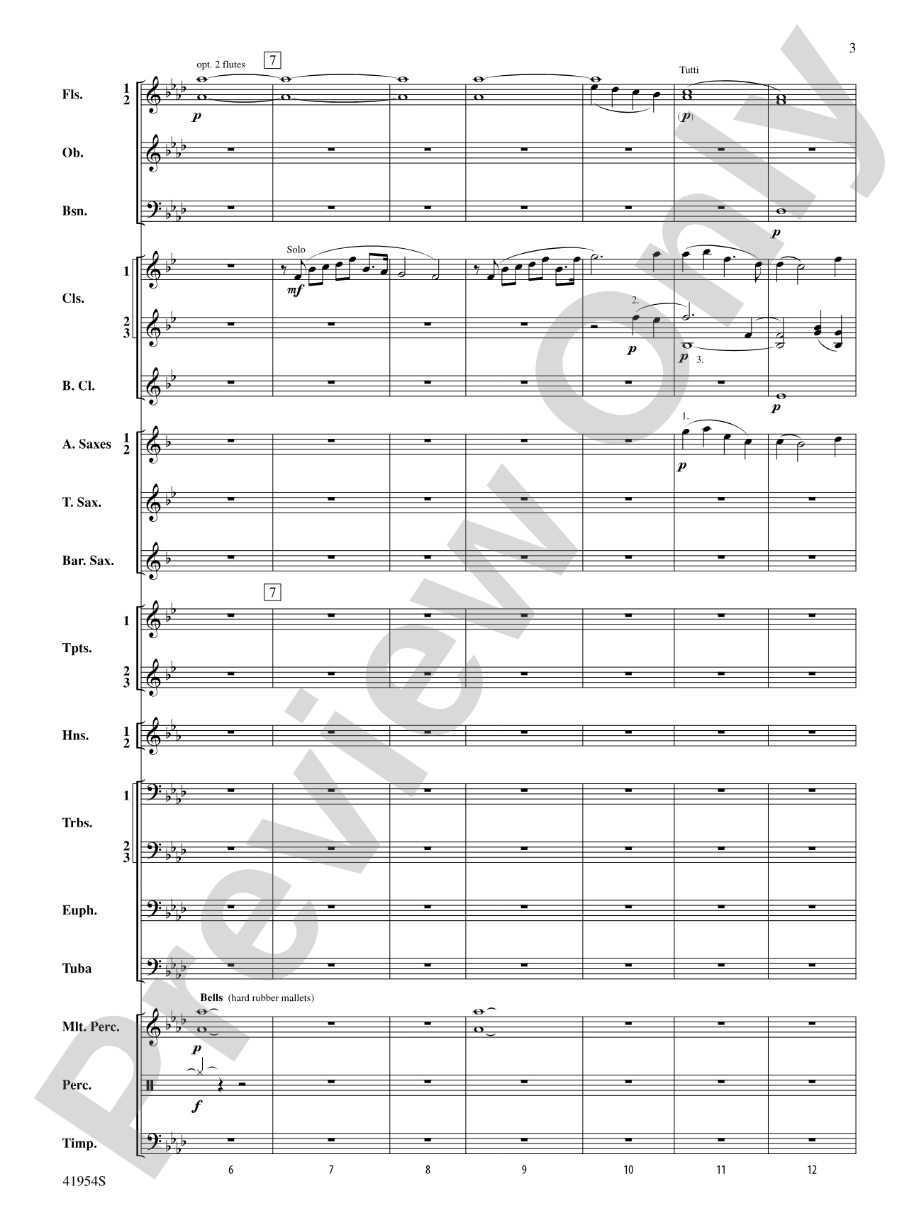 The Red Covered Bridge: Concert Band Conductor Score & Parts
