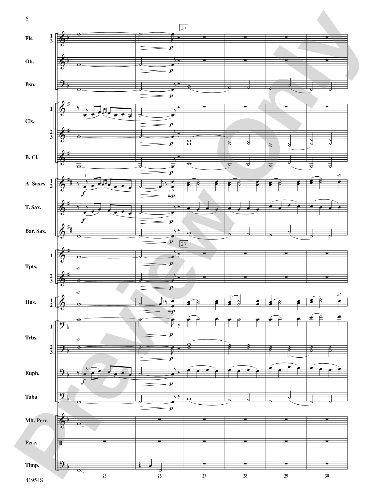 The Red Covered Bridge: Concert Band Conductor Score & Parts