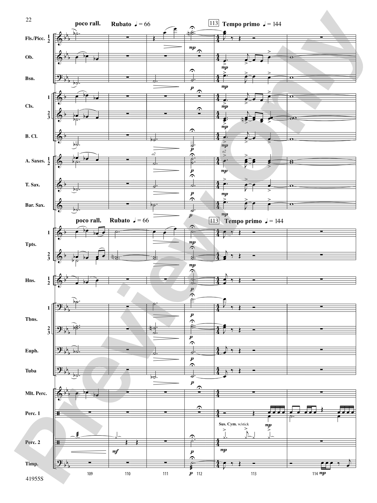Overture to a New Horizon: Concert Band Conductor Score & Parts