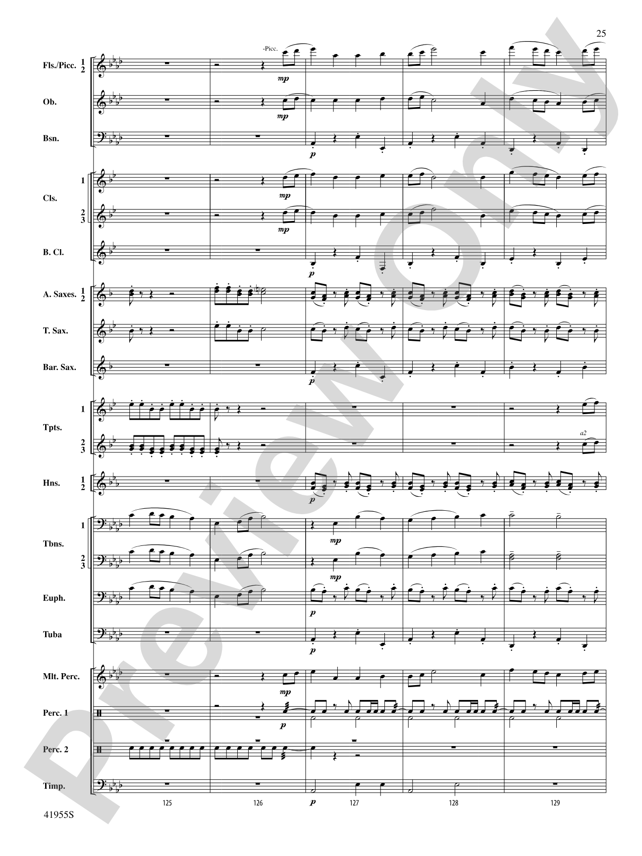 Overture to a New Horizon: Concert Band Conductor Score & Parts