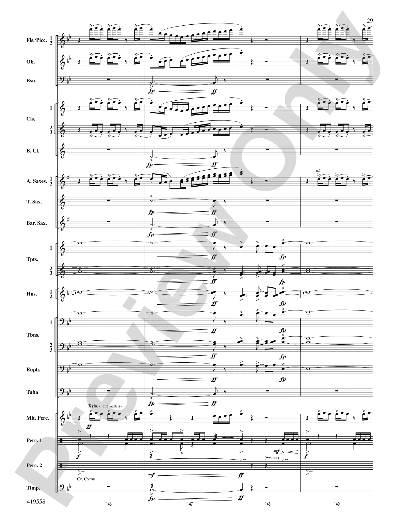 Overture to a New Horizon: Concert Band Conductor Score & Parts