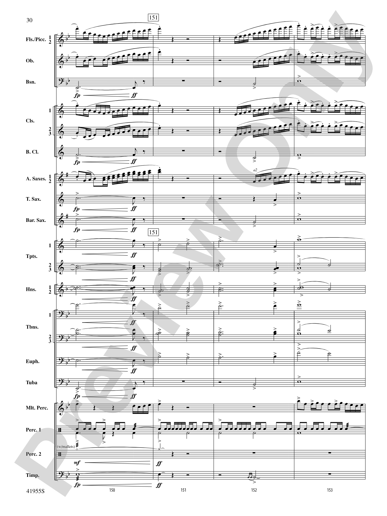 Overture to a New Horizon: Concert Band Conductor Score & Parts