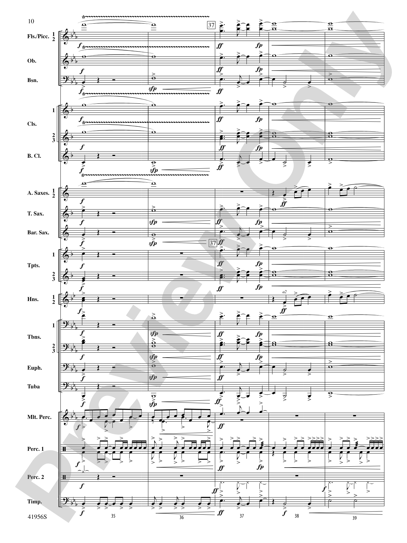 Momentum: Concert Band Conductor Score & Parts