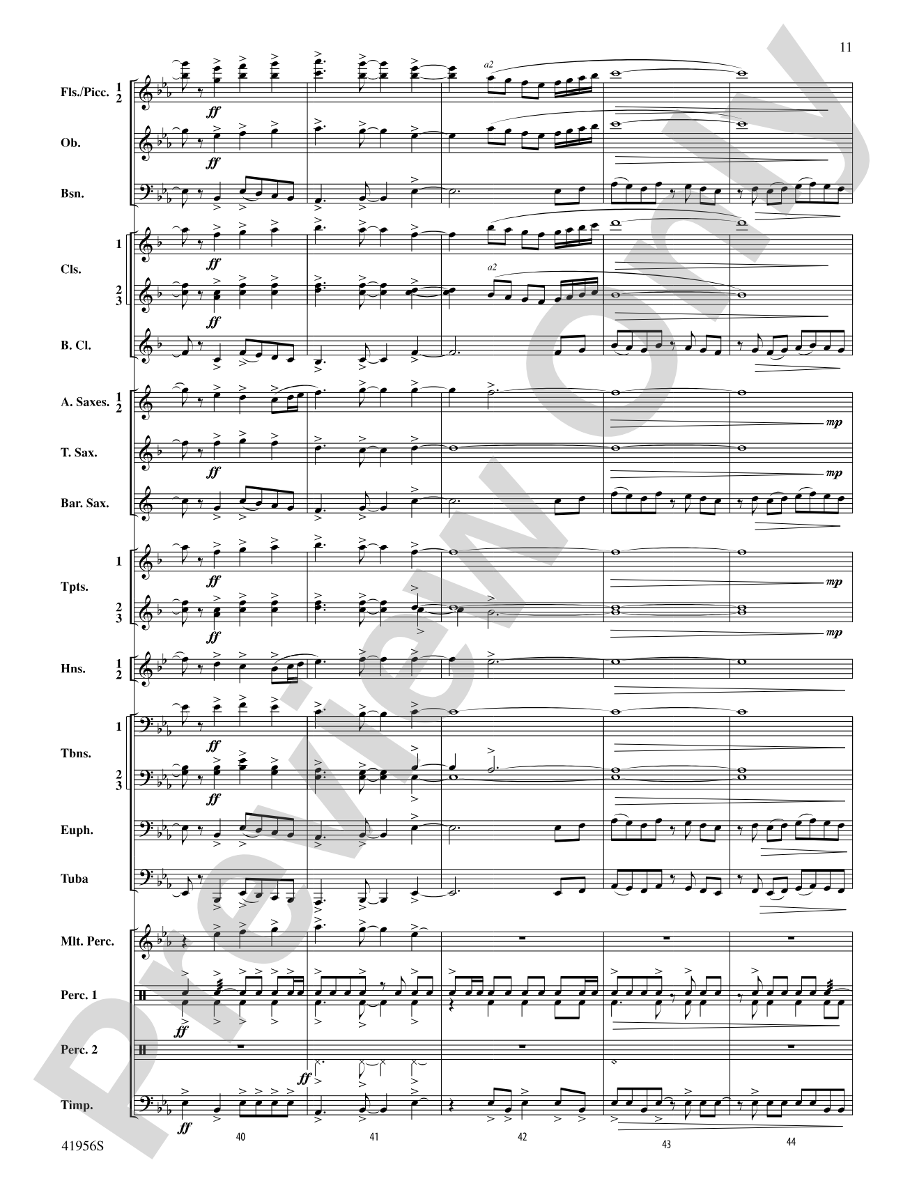 Momentum: Concert Band Conductor Score & Parts