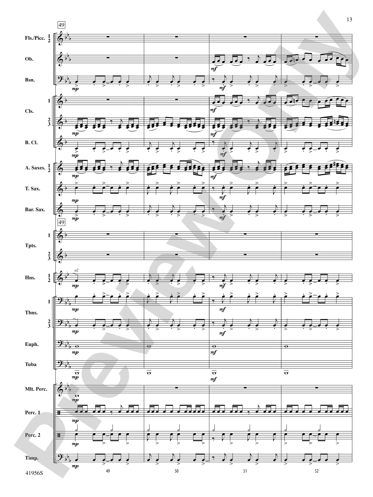 Momentum: Concert Band Conductor Score & Parts