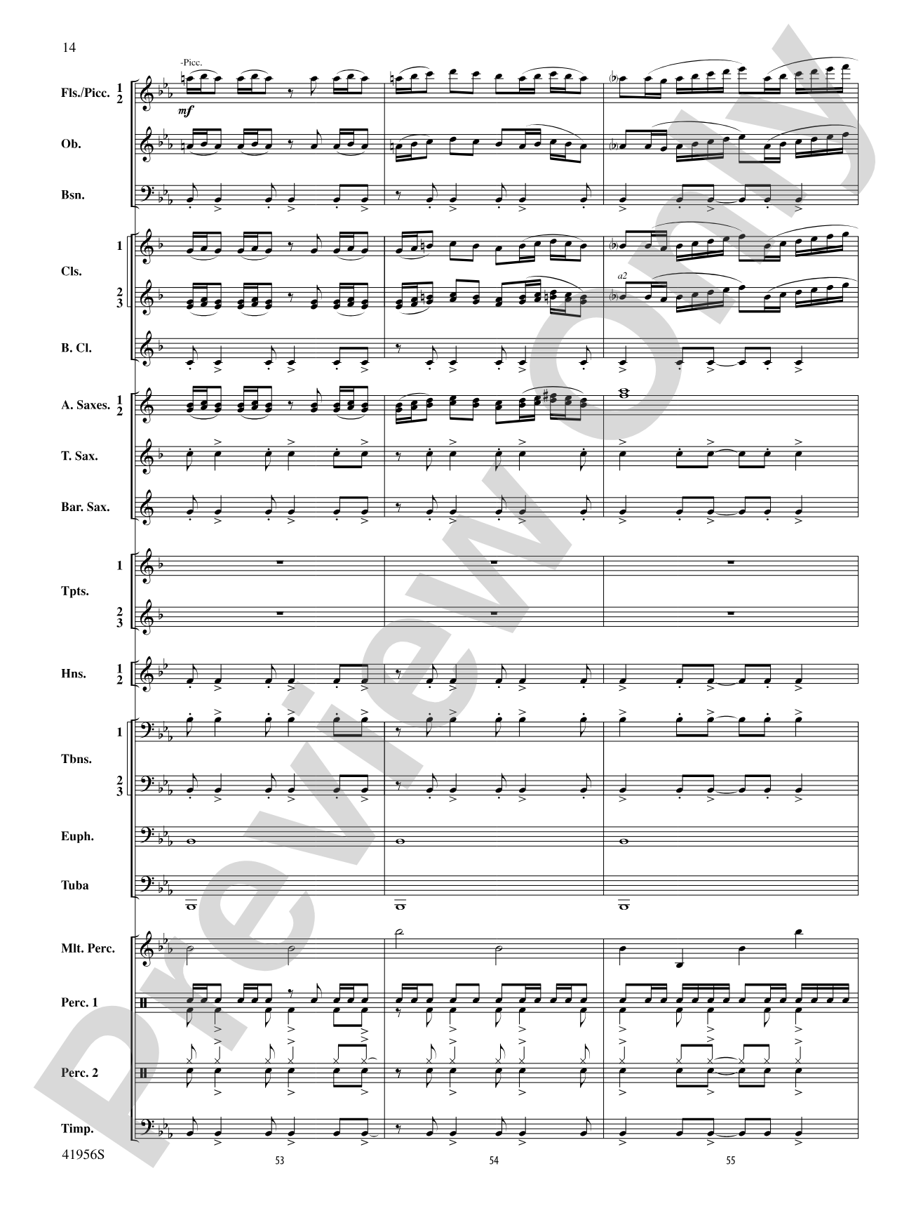 Momentum: Concert Band Conductor Score & Parts