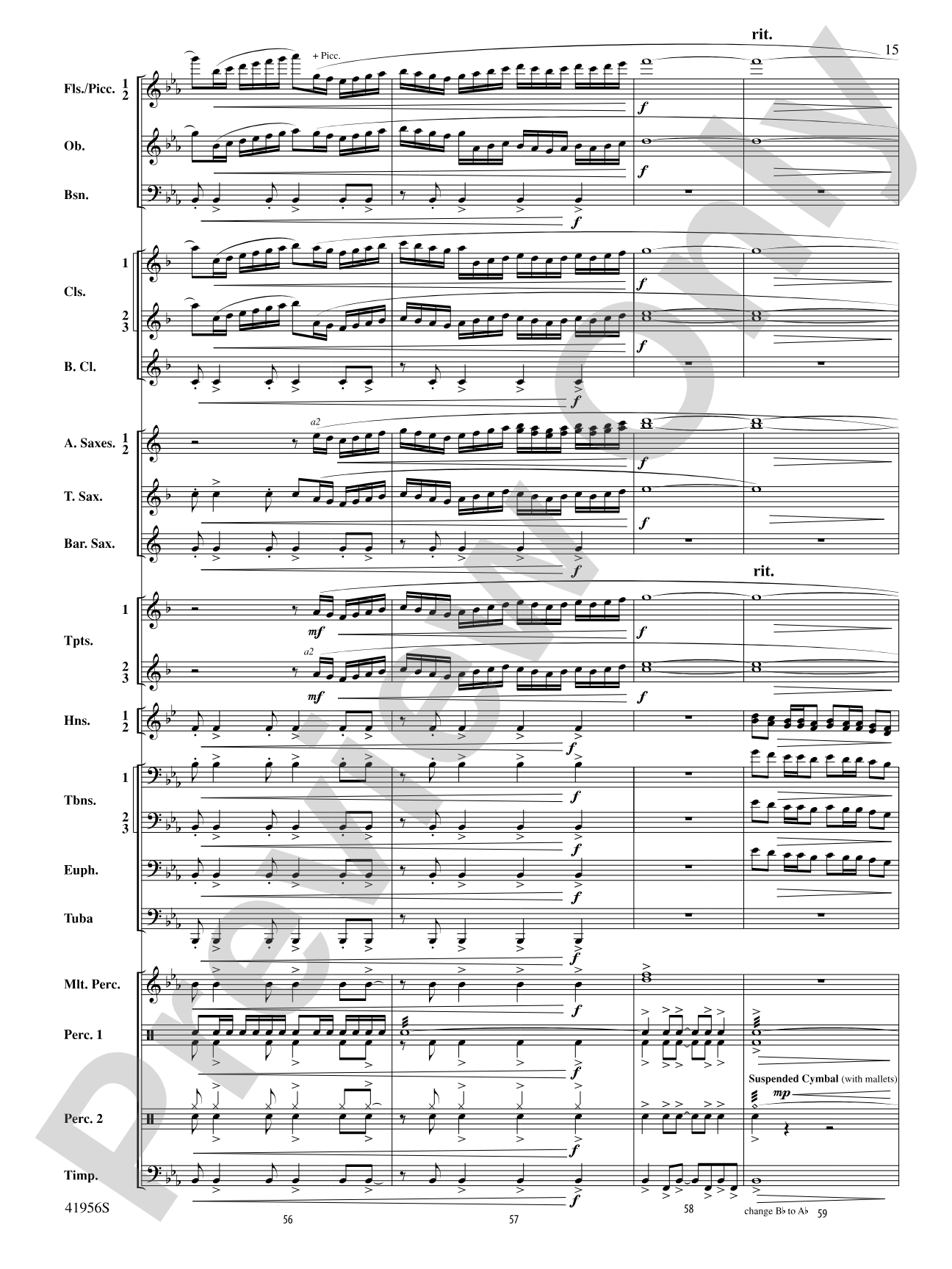 Momentum: Concert Band Conductor Score & Parts