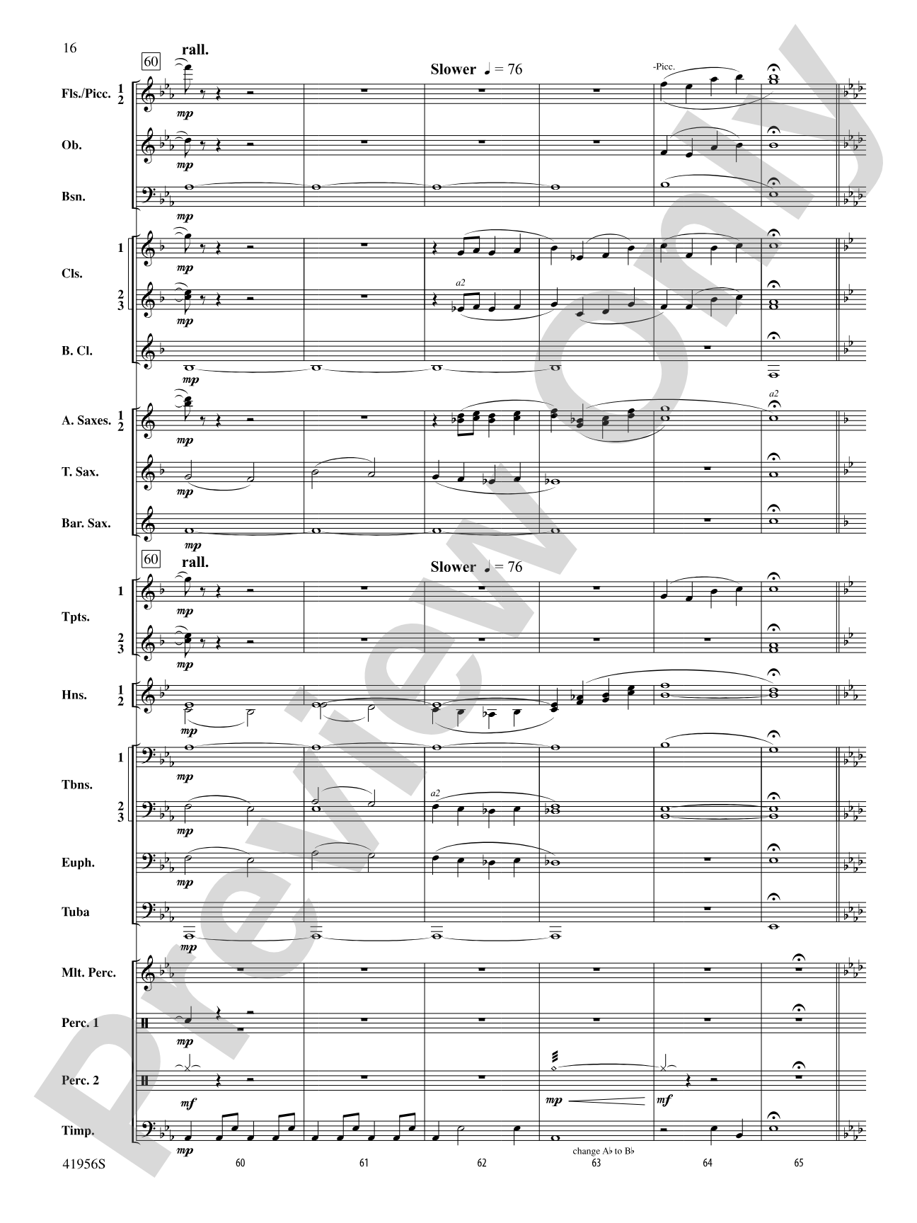 Momentum: Concert Band Conductor Score & Parts