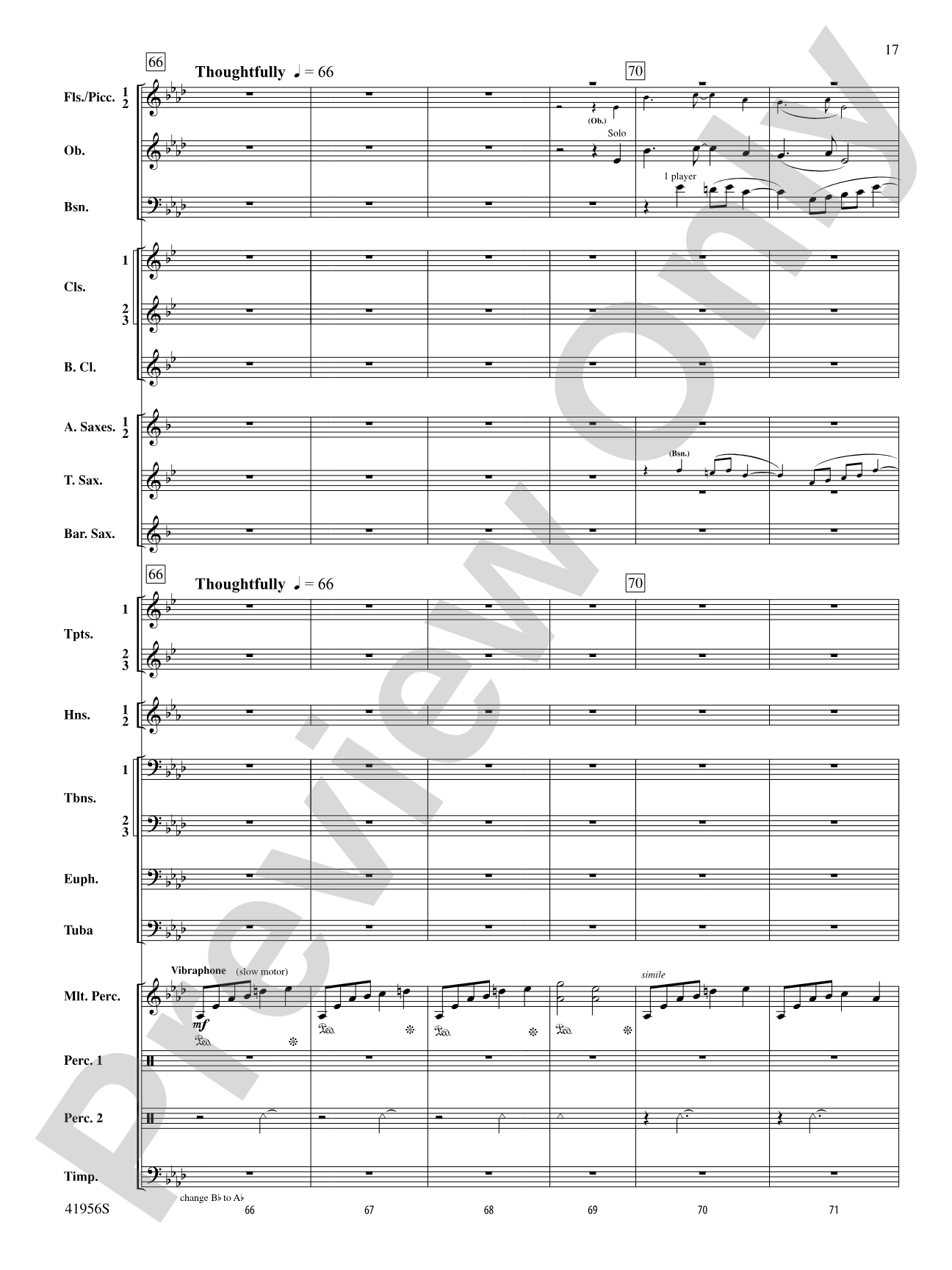 Momentum: Concert Band Conductor Score & Parts