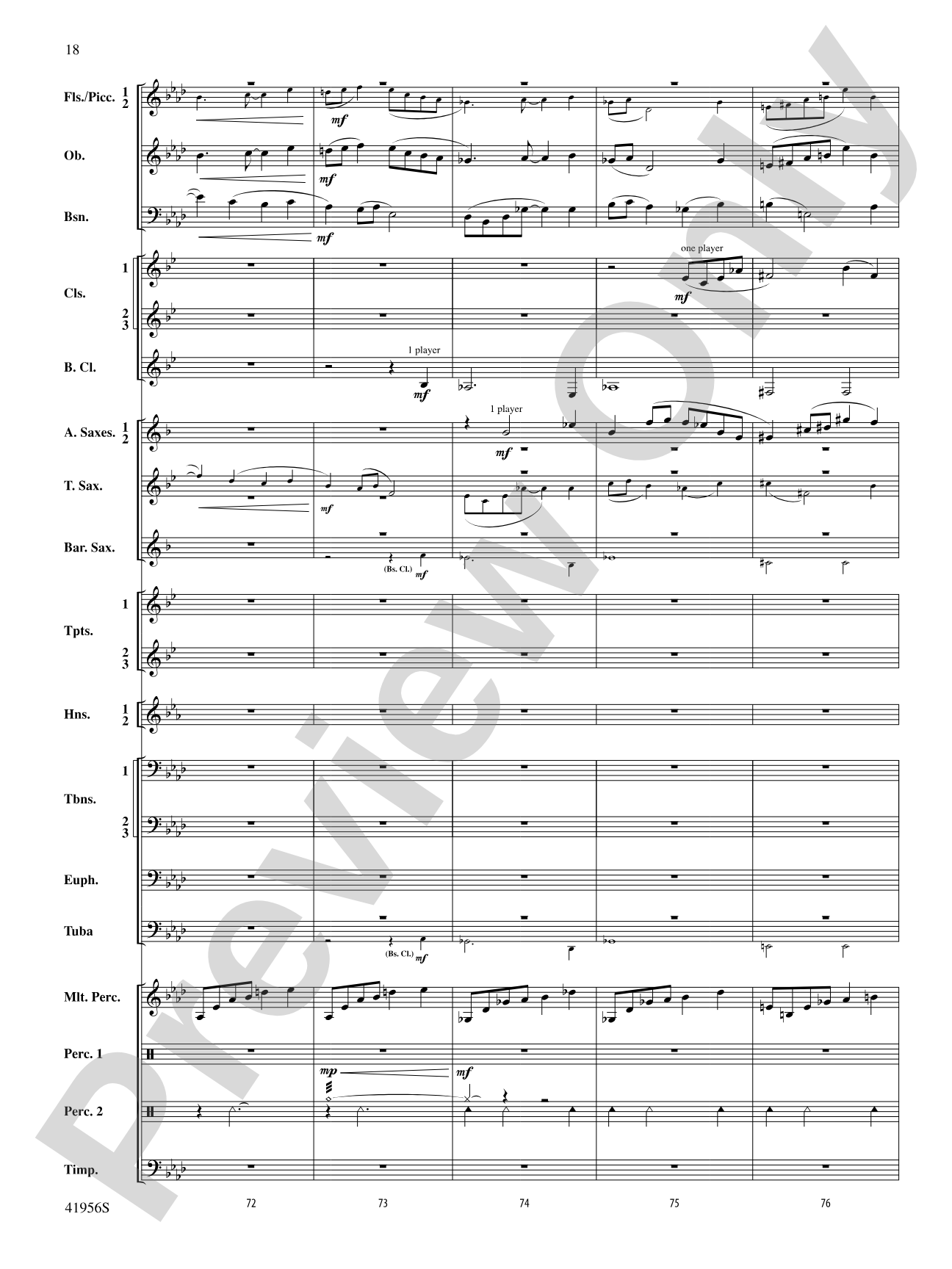 Momentum: Concert Band Conductor Score & Parts