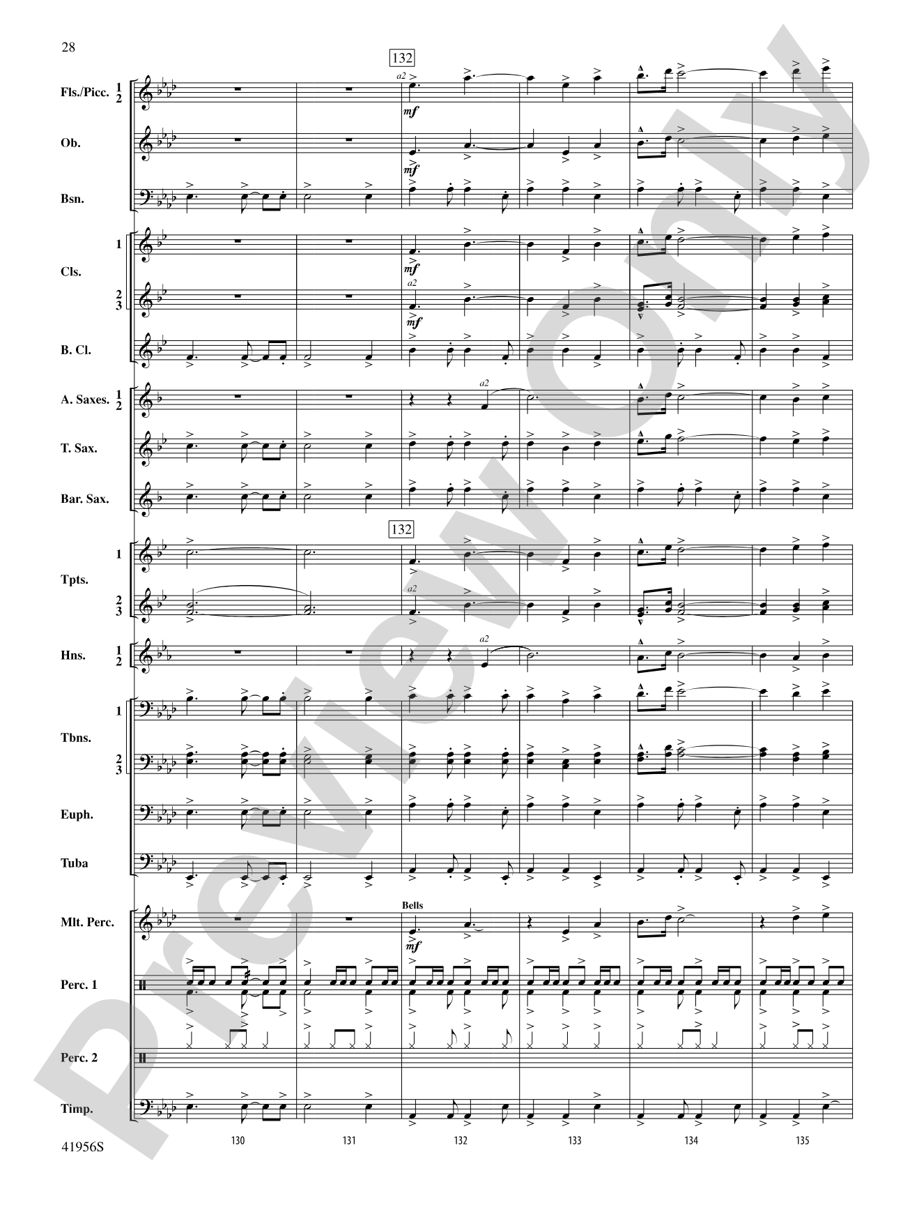 Momentum: Concert Band Conductor Score & Parts