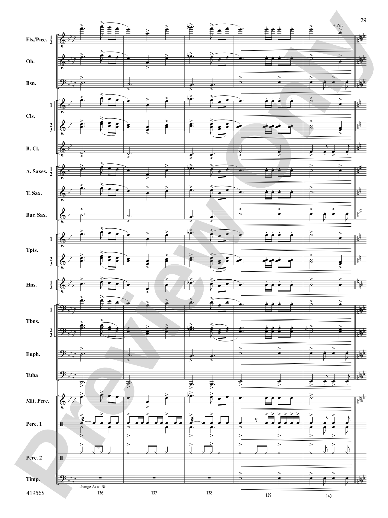 Momentum: Concert Band Conductor Score & Parts