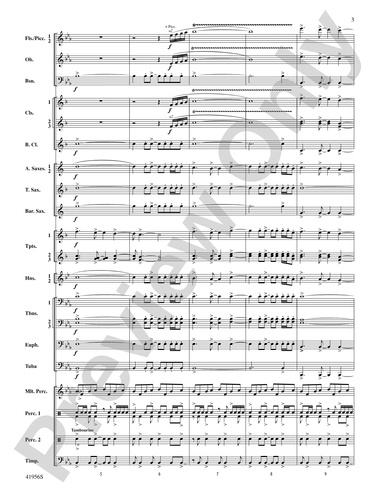 Momentum: Concert Band Conductor Score & Parts