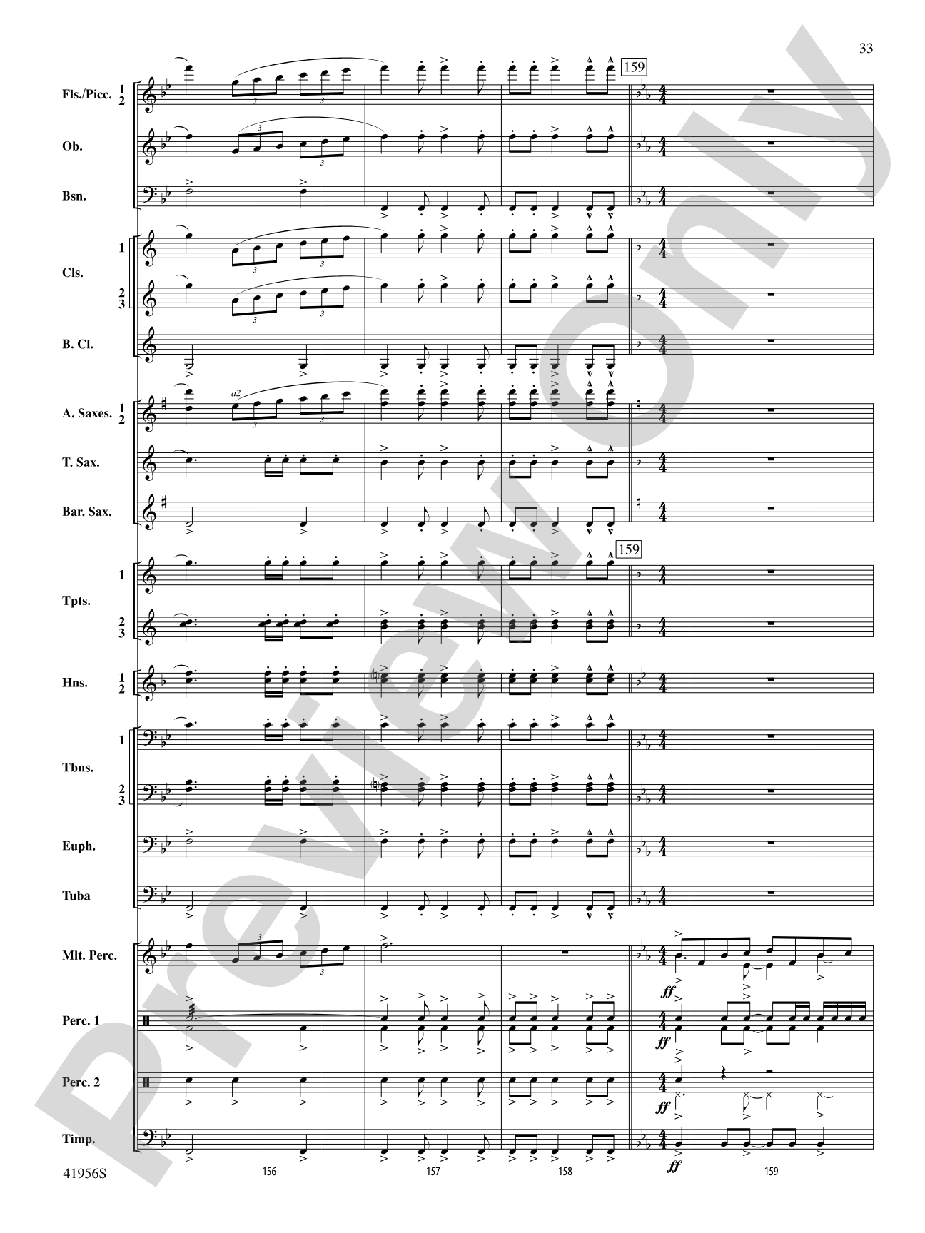Momentum: Concert Band Conductor Score & Parts