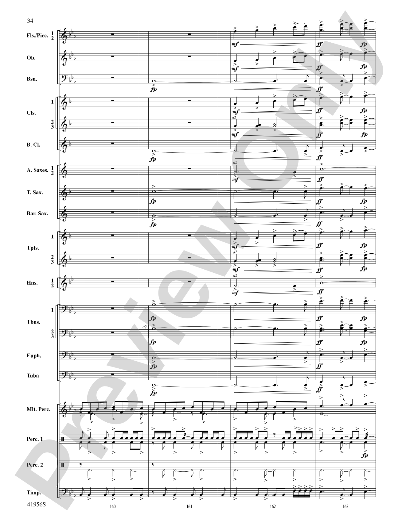 Momentum: Concert Band Conductor Score & Parts