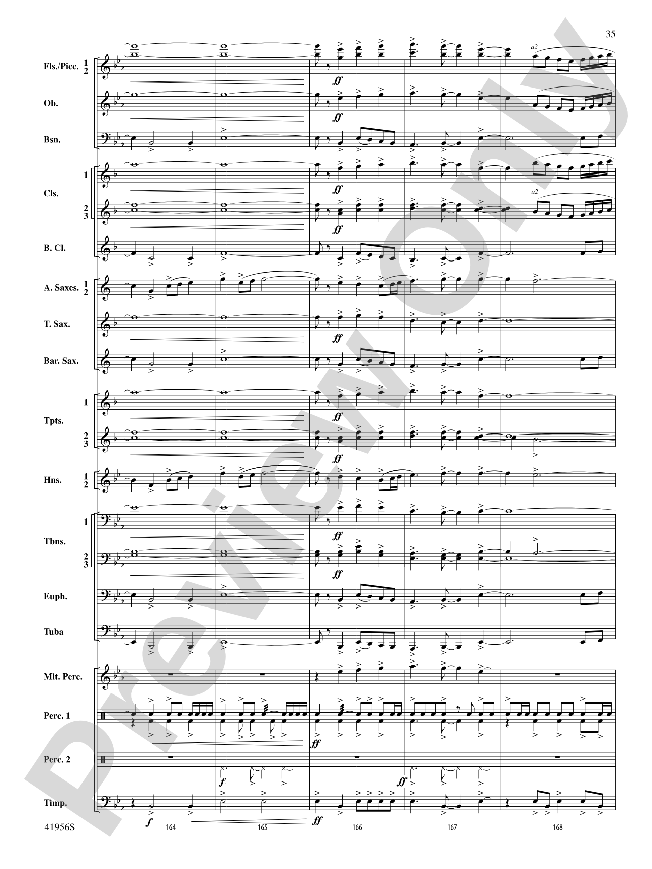 Momentum: Concert Band Conductor Score & Parts