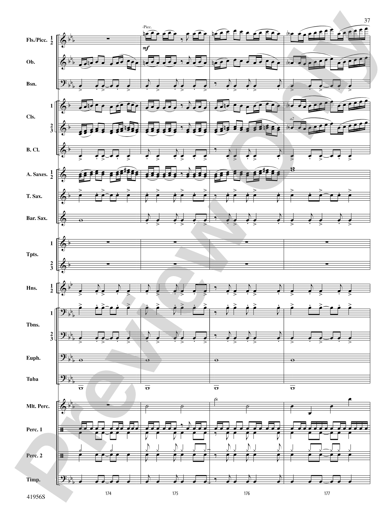 Momentum: Concert Band Conductor Score & Parts