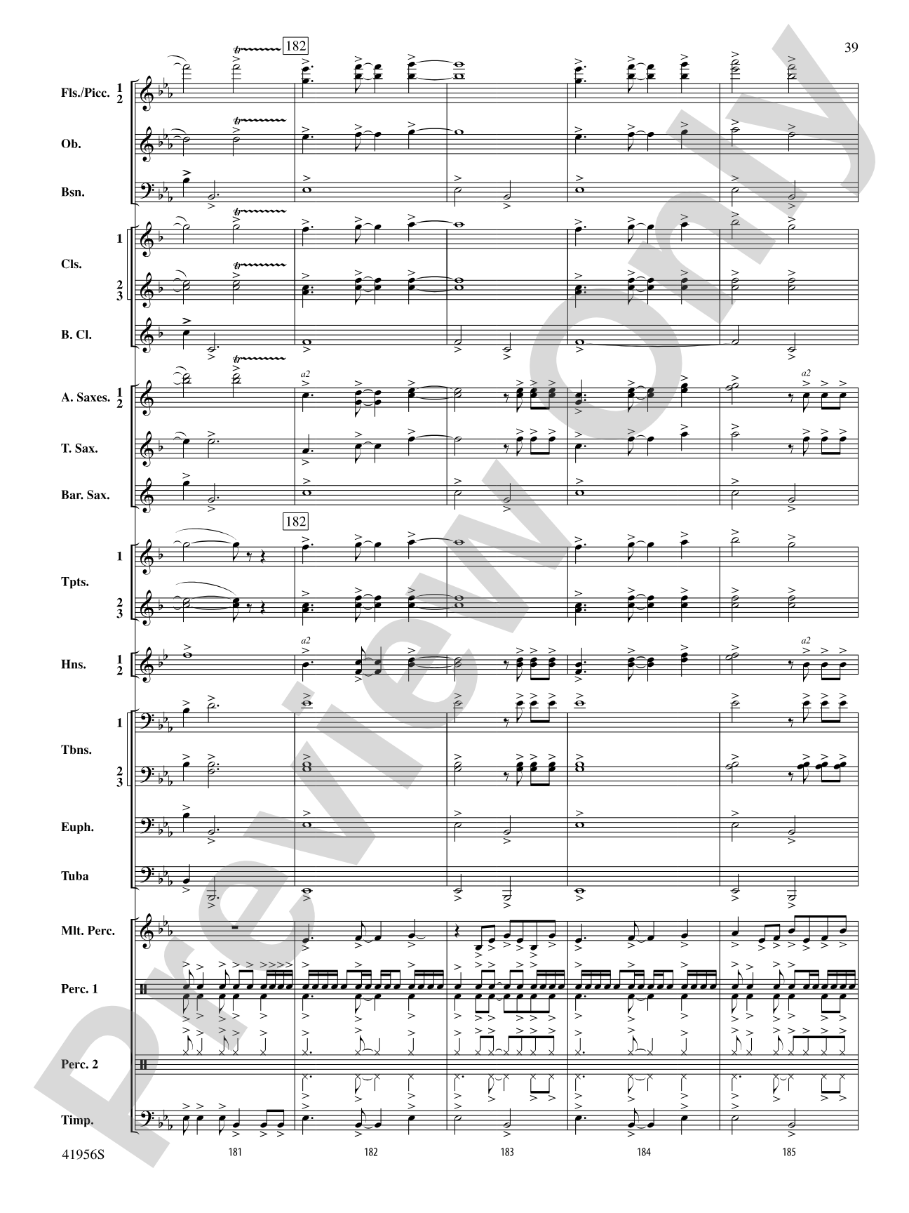 Momentum: Concert Band Conductor Score & Parts