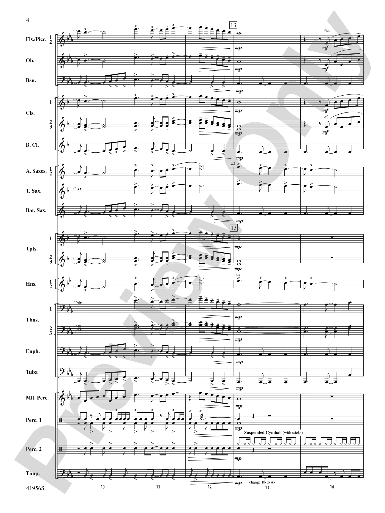 Momentum: Concert Band Conductor Score & Parts