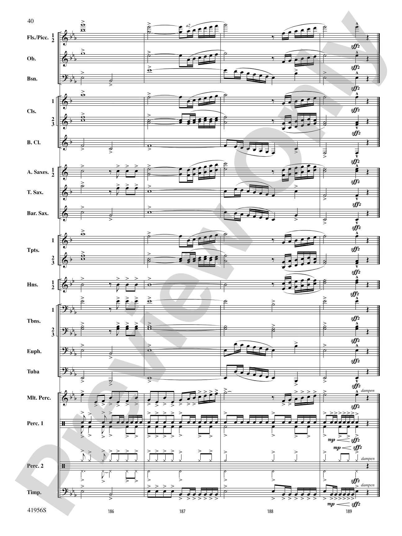 Momentum: Concert Band Conductor Score & Parts