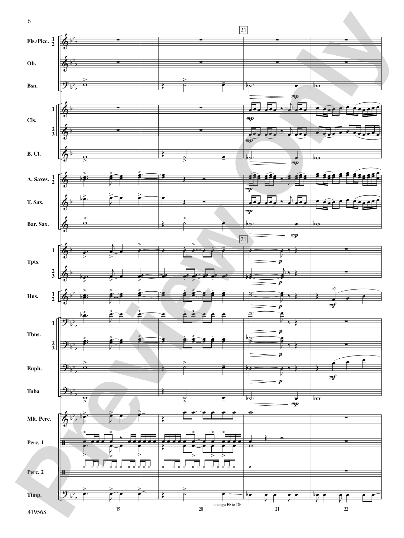 Momentum: Concert Band Conductor Score & Parts