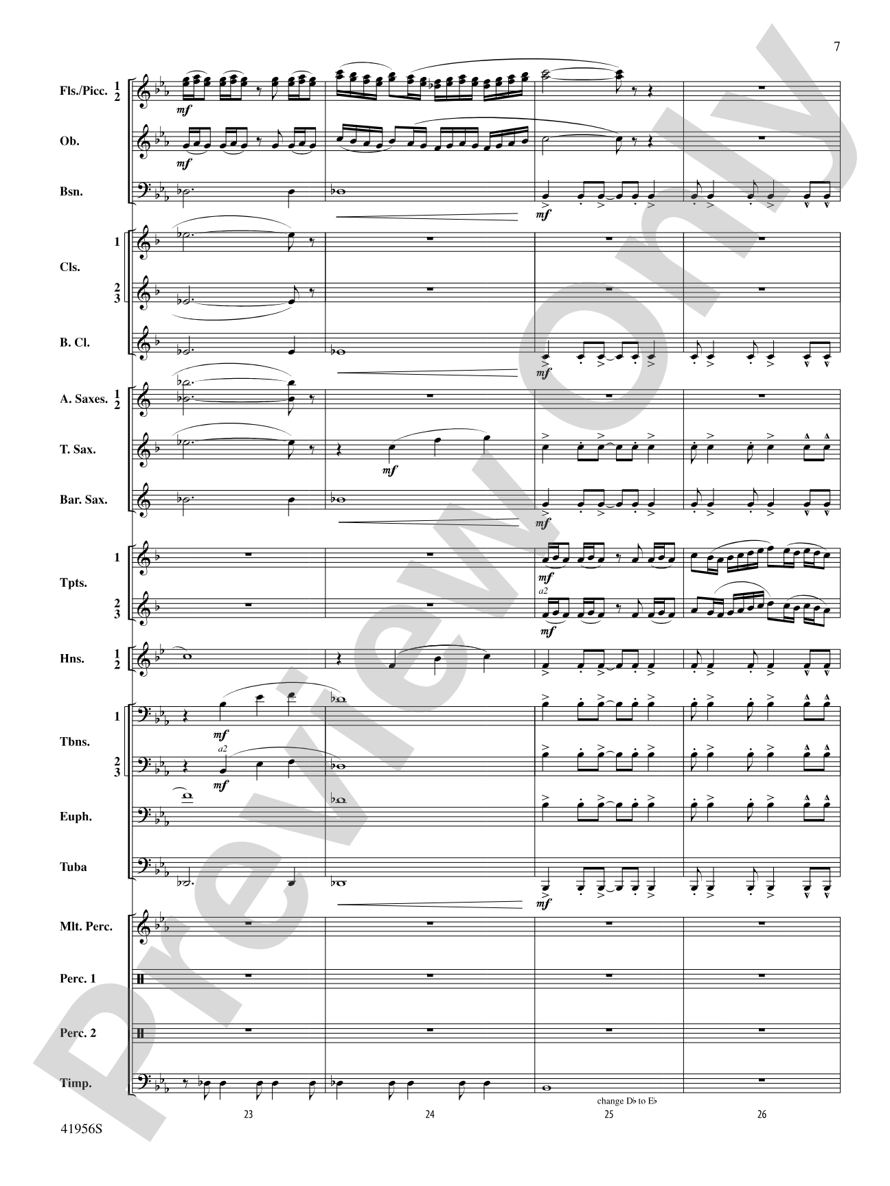 Momentum: Concert Band Conductor Score & Parts