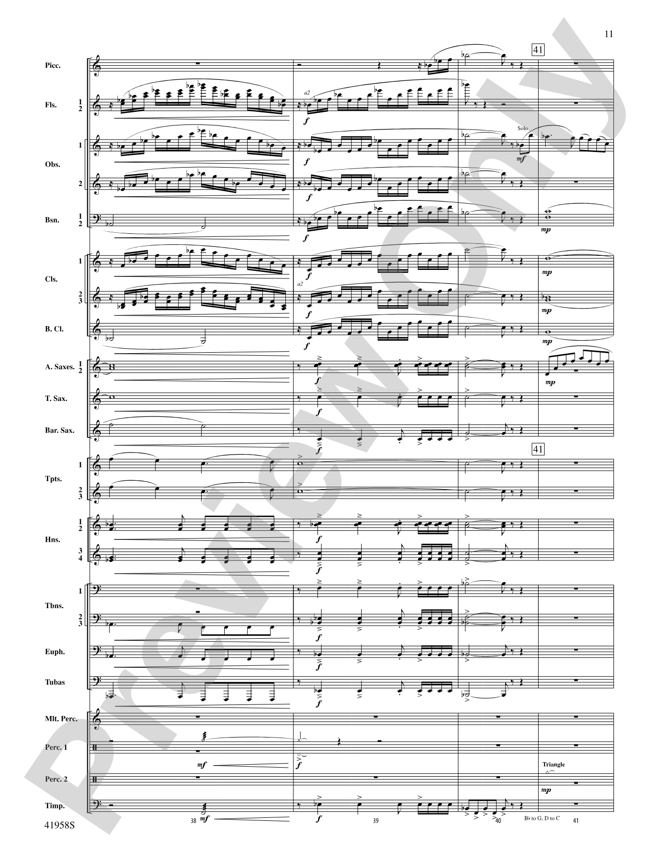 God's Country: Concert Band Conductor Score & Parts