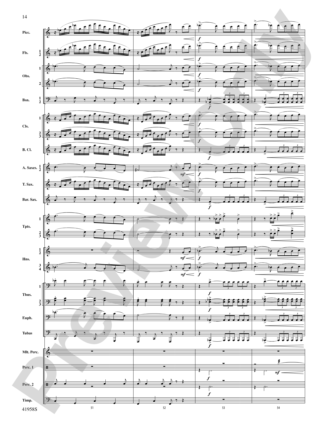 God's Country: Concert Band Conductor Score & Parts