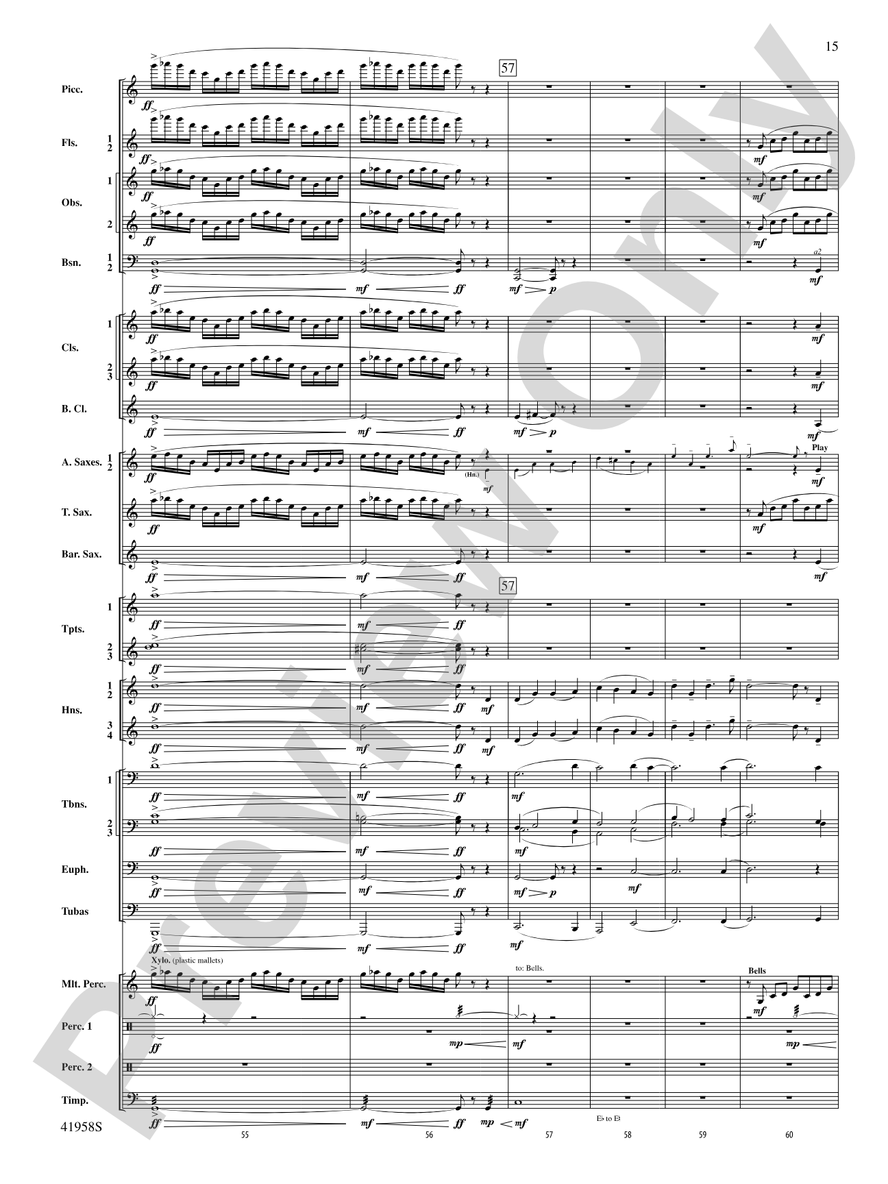 God's Country: Concert Band Conductor Score & Parts