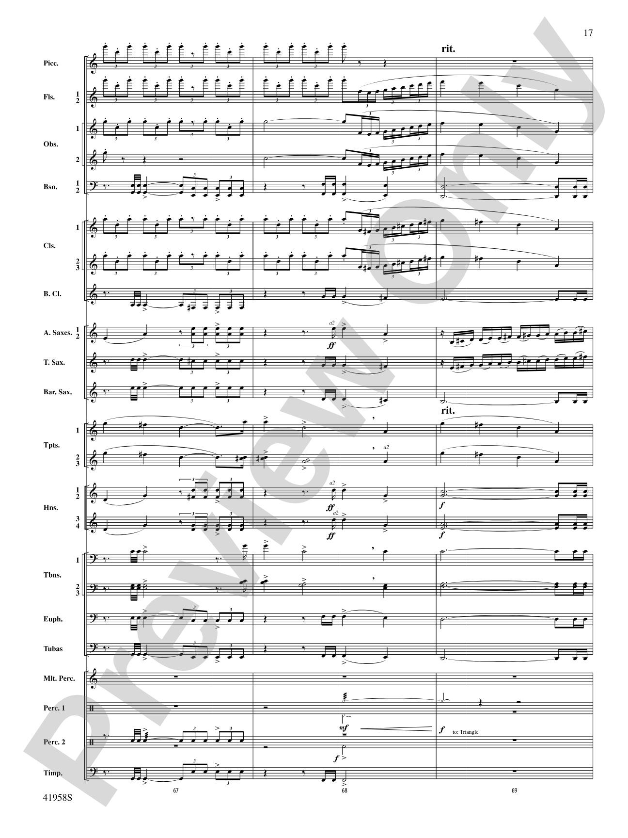 God's Country: Concert Band Conductor Score & Parts