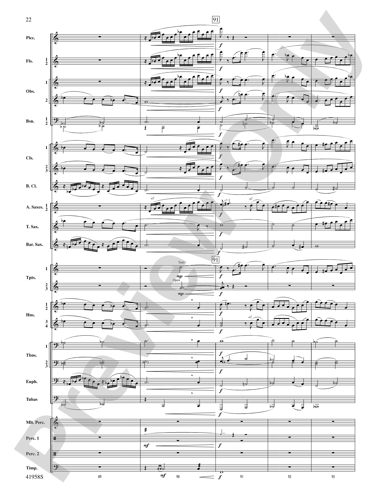 God's Country: Concert Band Conductor Score & Parts