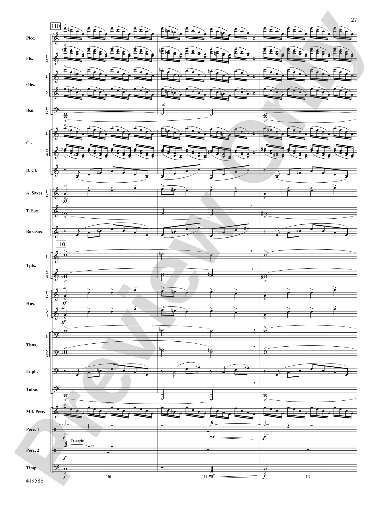 God's Country: Concert Band Conductor Score & Parts