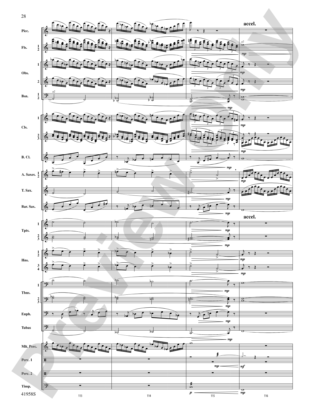 God's Country: Concert Band Conductor Score & Parts