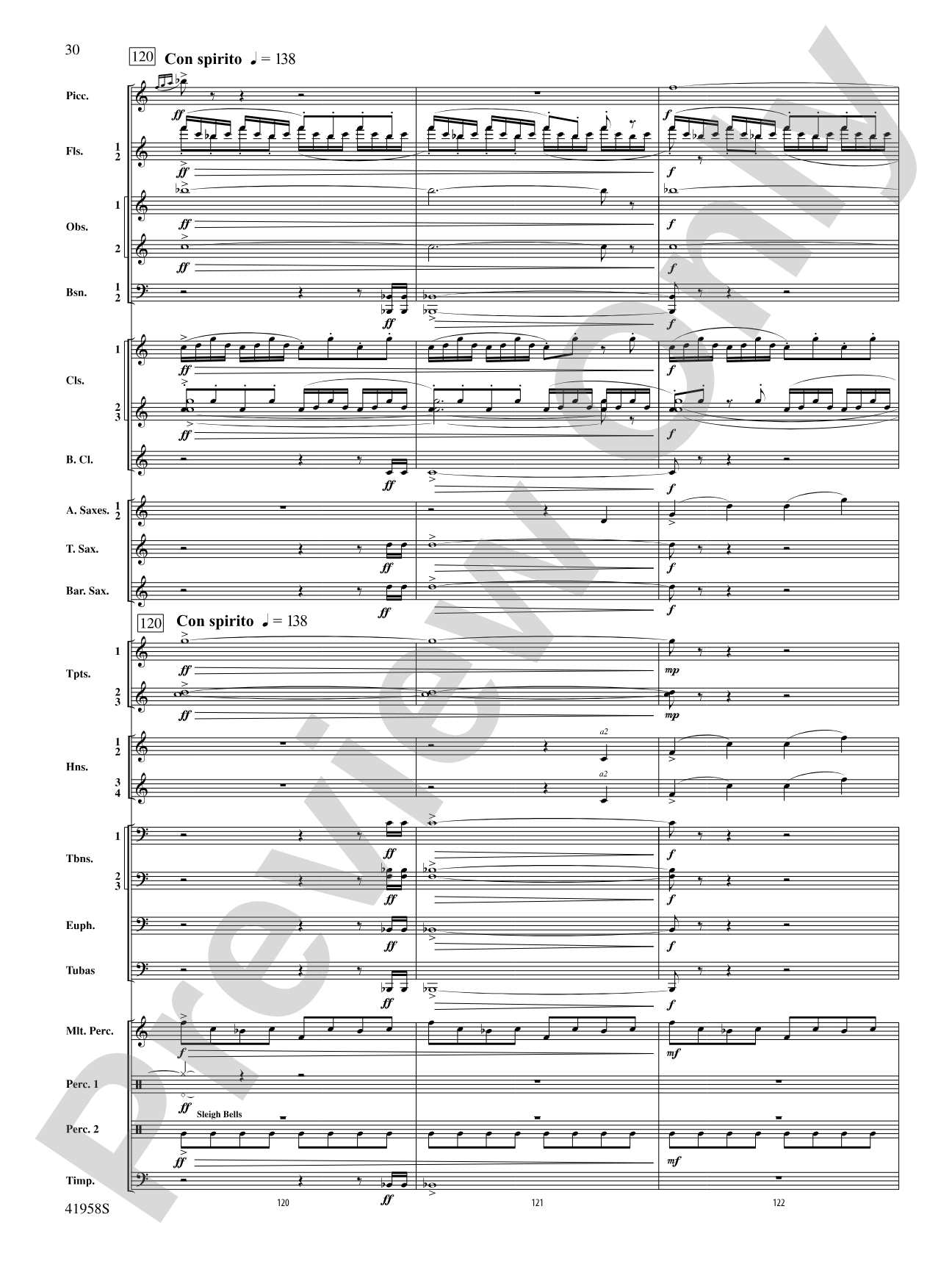 God's Country: Concert Band Conductor Score & Parts
