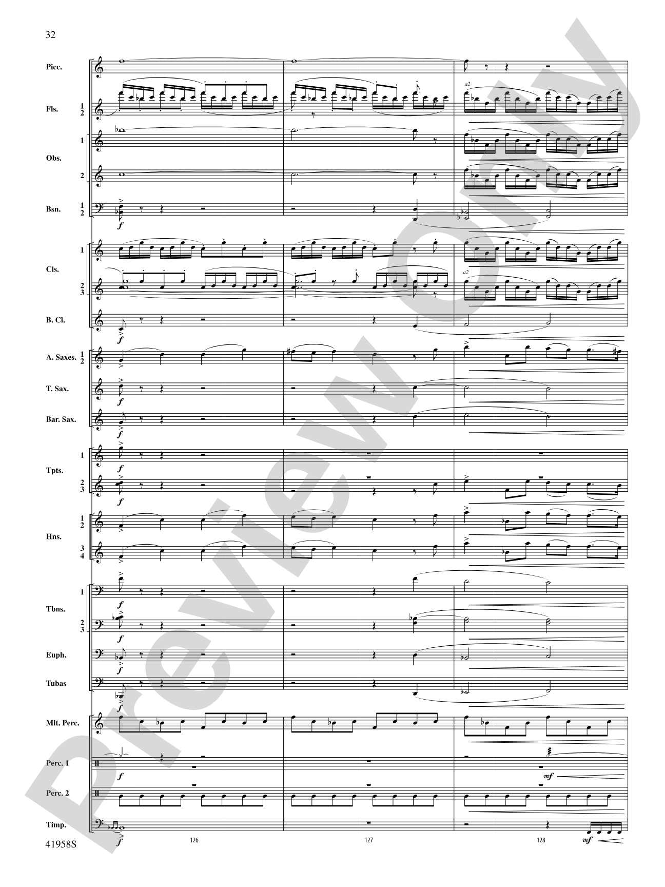 God's Country: Concert Band Conductor Score & Parts