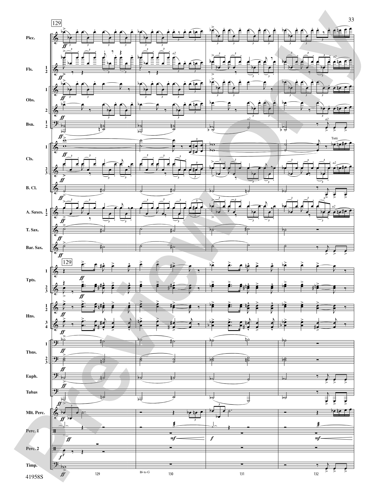 God's Country: Concert Band Conductor Score & Parts