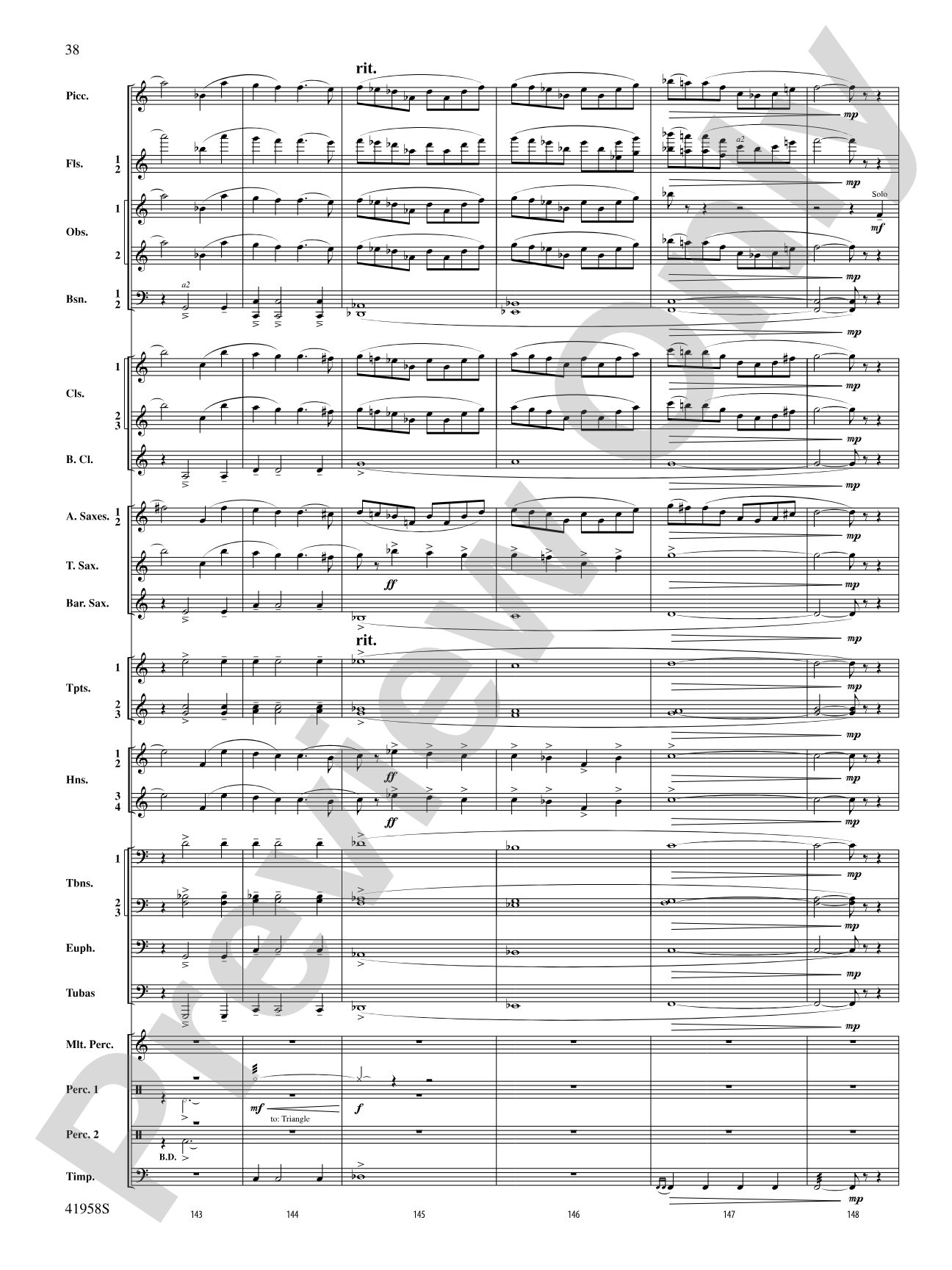 God's Country: Concert Band Conductor Score & Parts