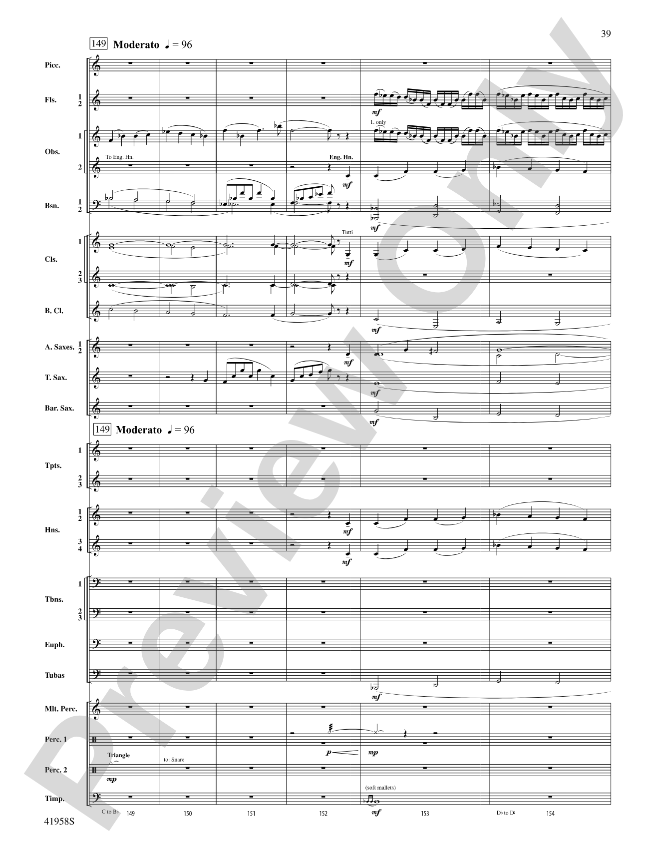 God's Country: Concert Band Conductor Score & Parts