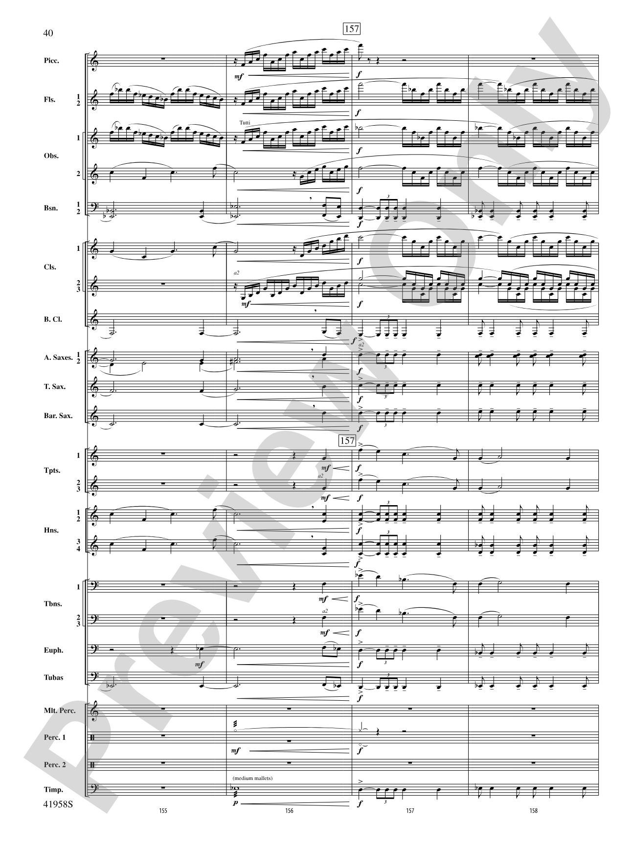 God's Country: Concert Band Conductor Score & Parts