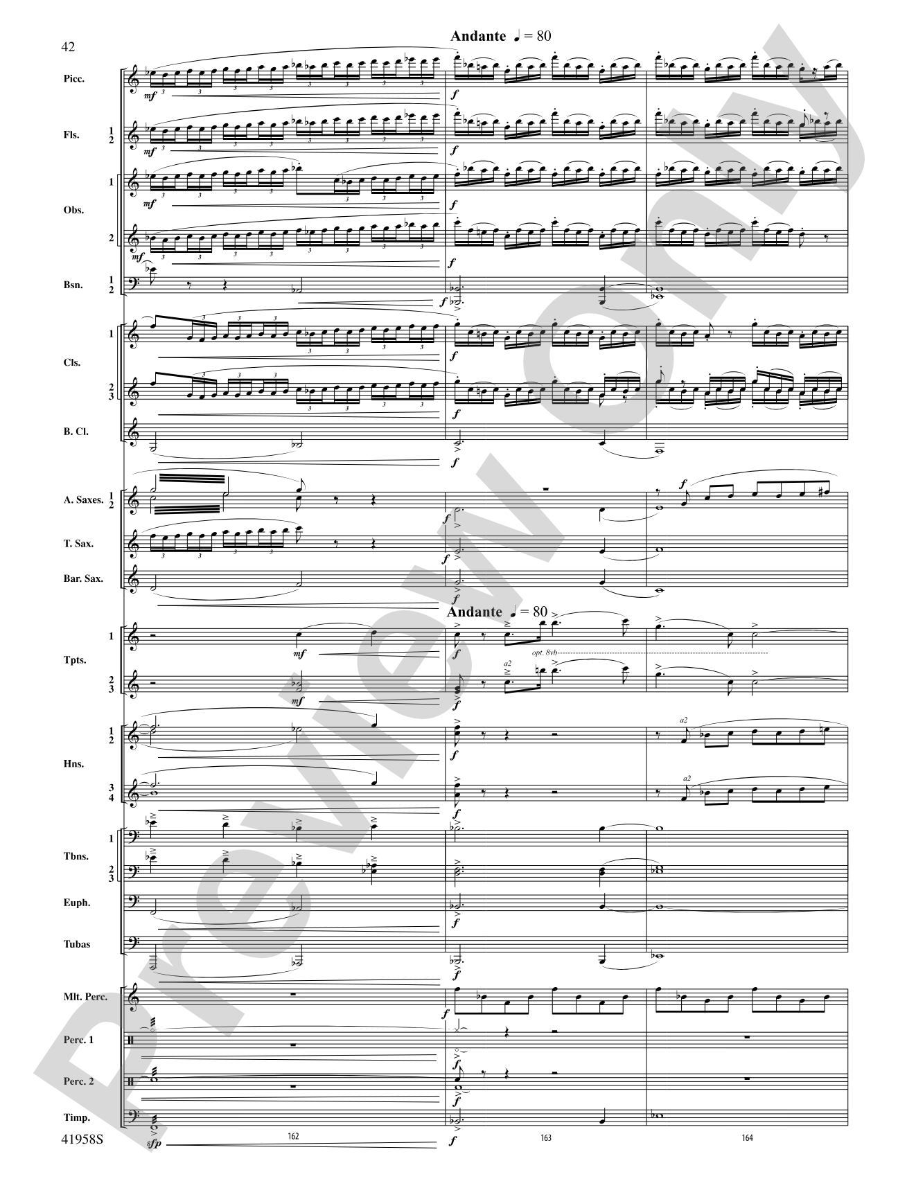 God's Country: Concert Band Conductor Score & Parts
