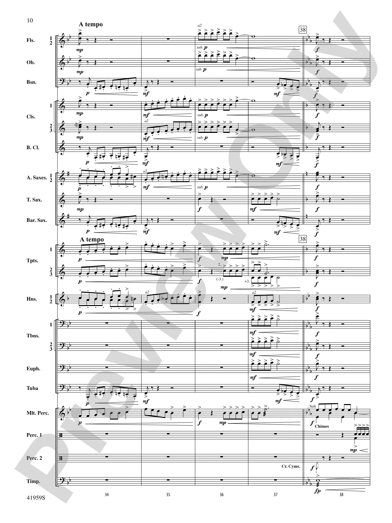 A Holiday Montage: Concert Band Conductor Score & Parts