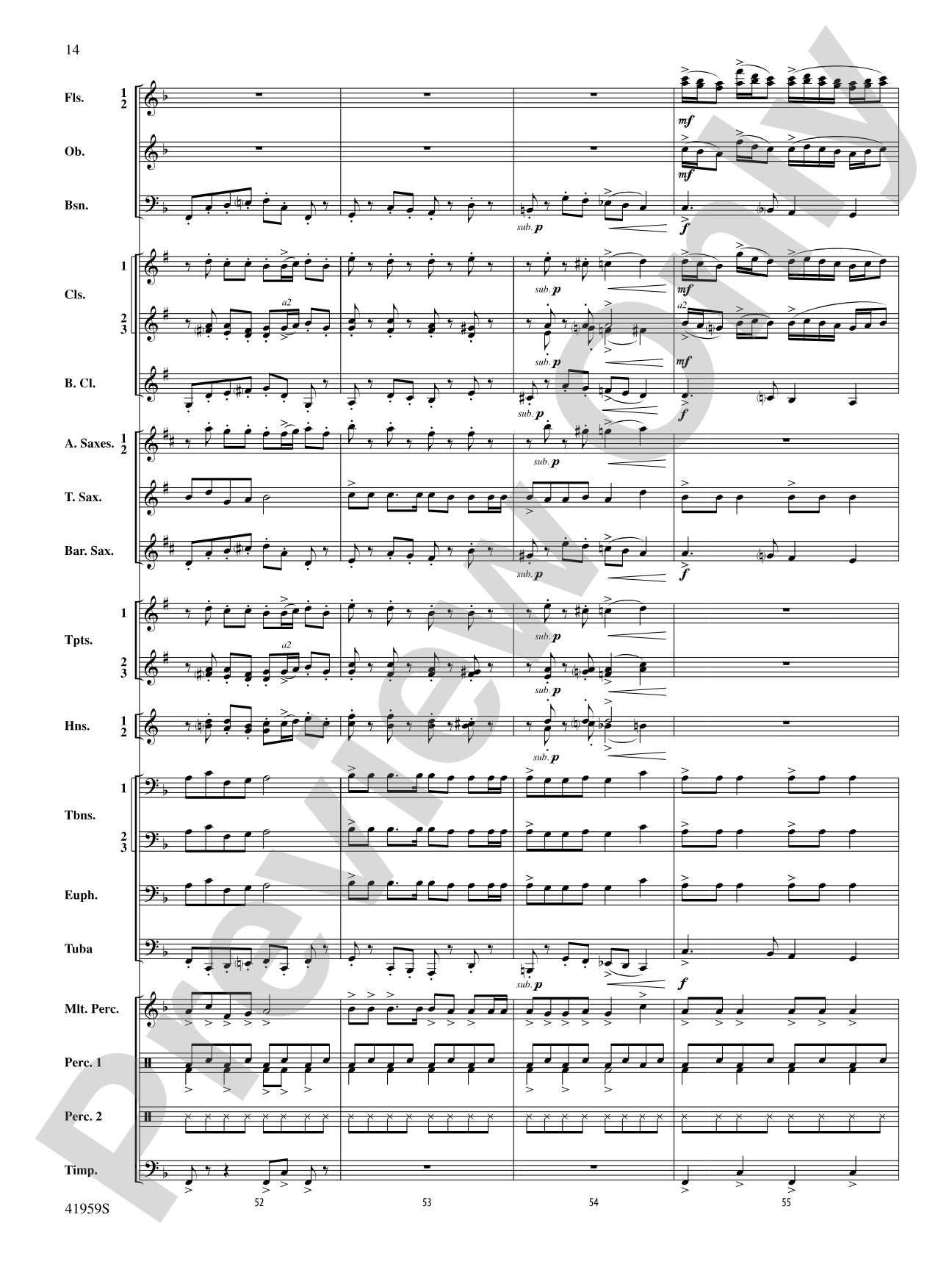 A Holiday Montage: Concert Band Conductor Score & Parts