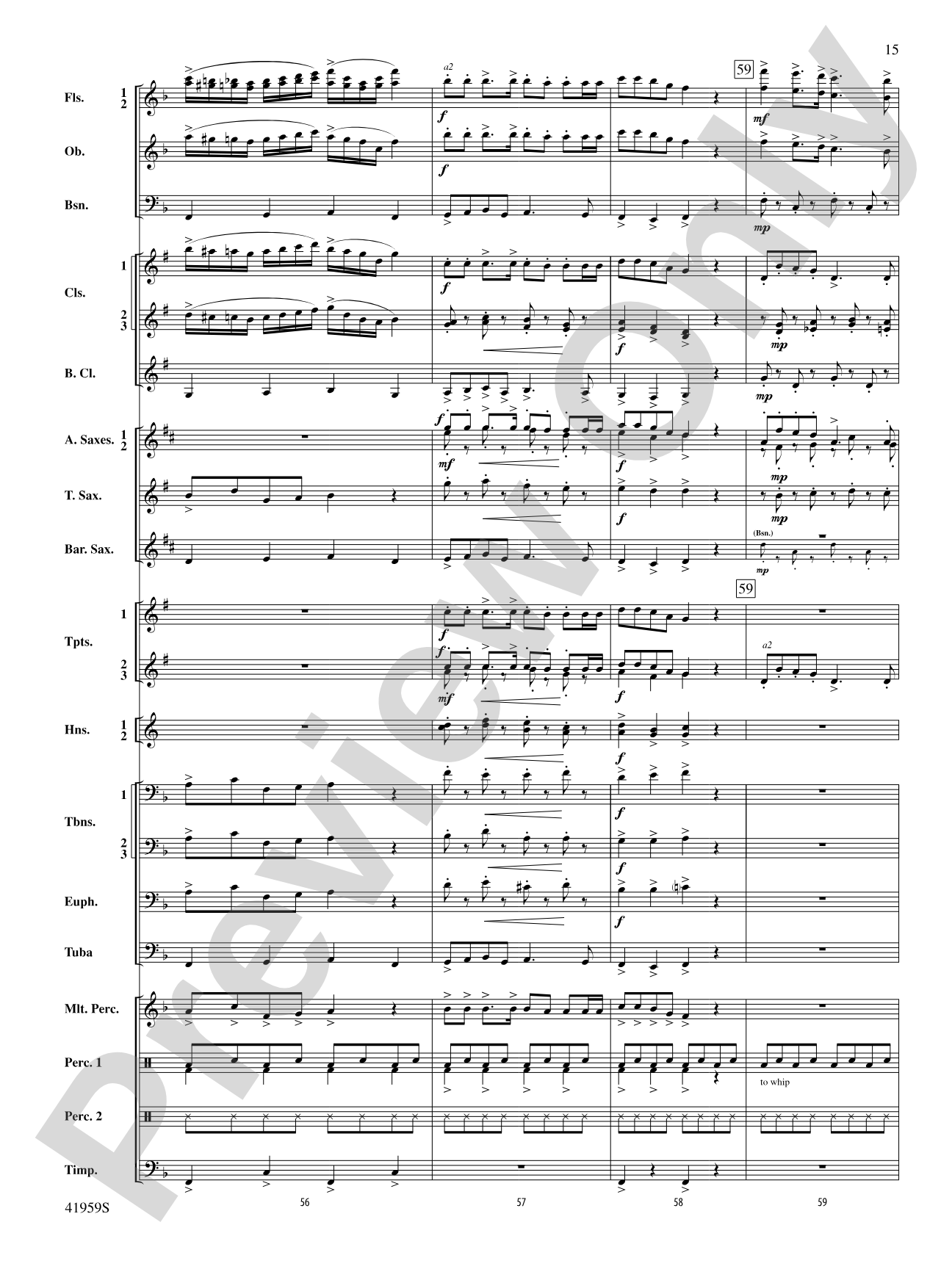 A Holiday Montage: Concert Band Conductor Score & Parts