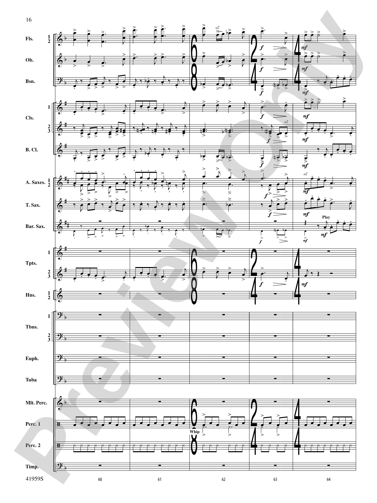 A Holiday Montage: Concert Band Conductor Score & Parts