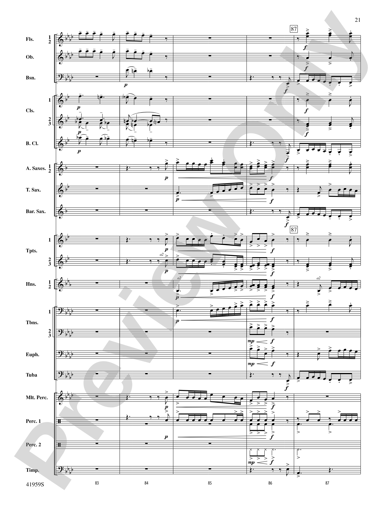 A Holiday Montage: Concert Band Conductor Score & Parts
